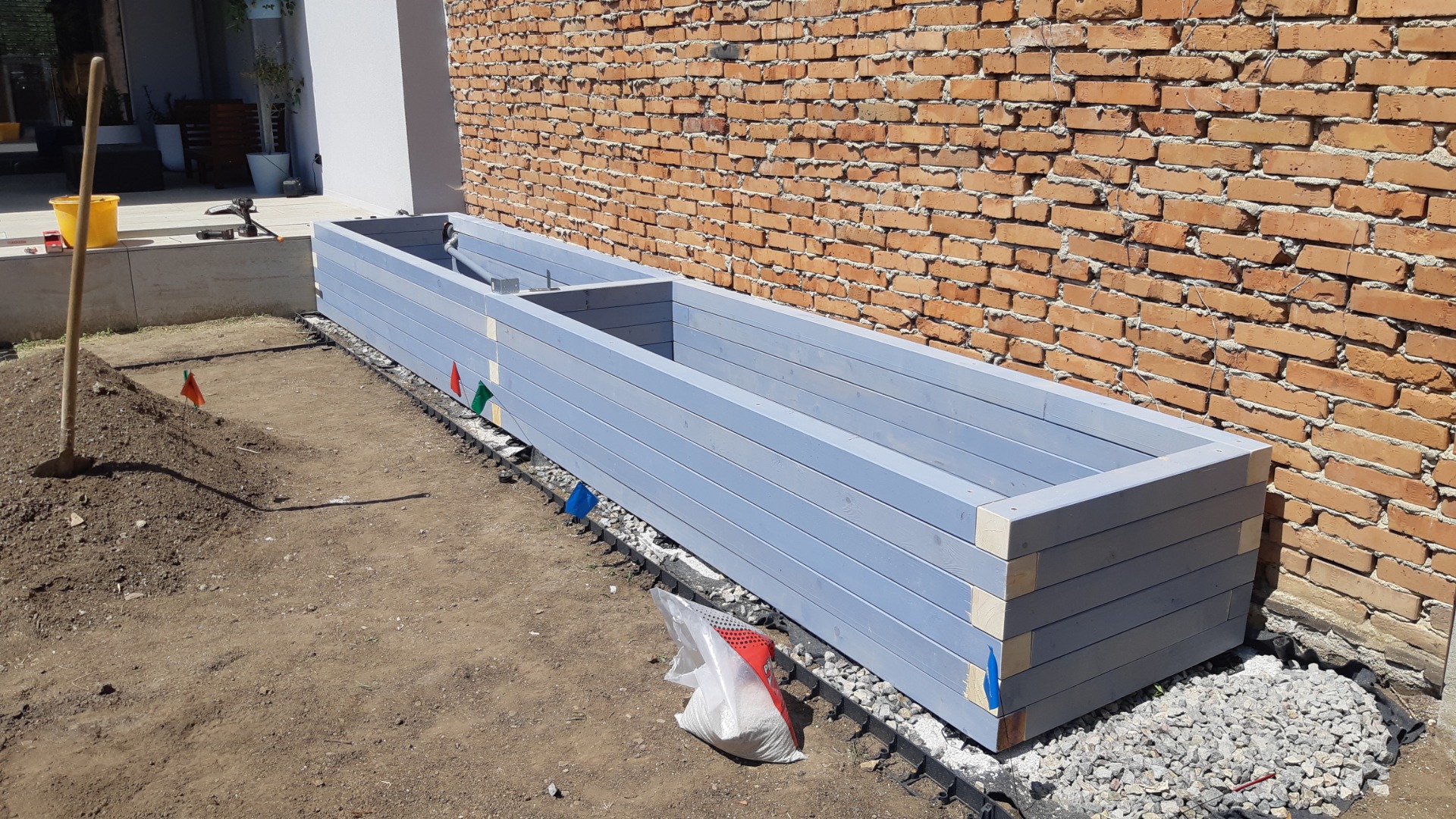 Výroba vv záhonu, Lelekovice